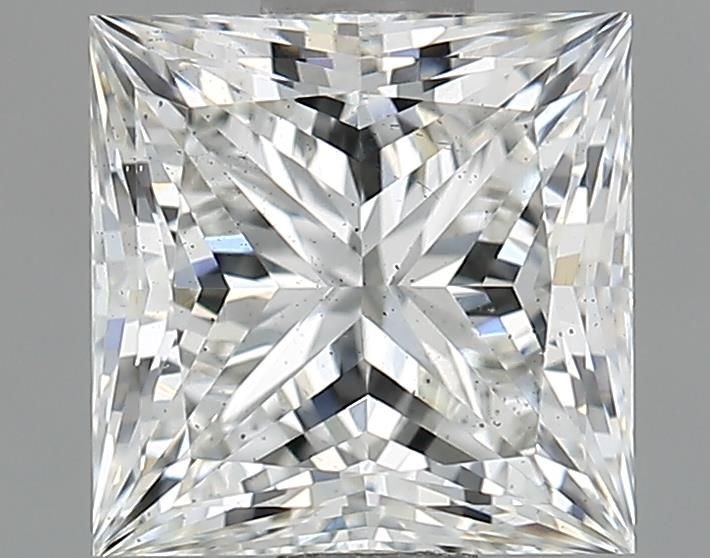 1.20ct F SI1 Rare Carat Ideal Cut Princess Lab Grown Diamond