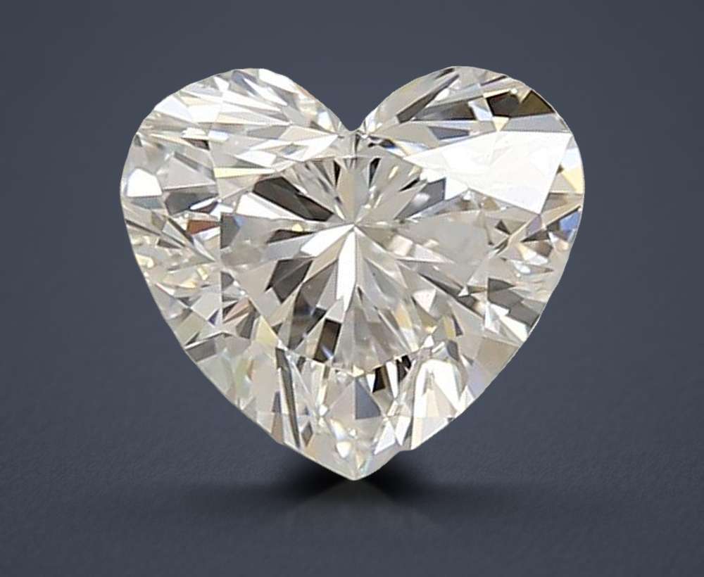 1.71 Carat Heart Lab Diamond
