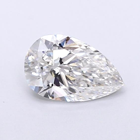 0.79ct F VS1 Rare Carat Ideal Cut Pear Lab Grown Diamond