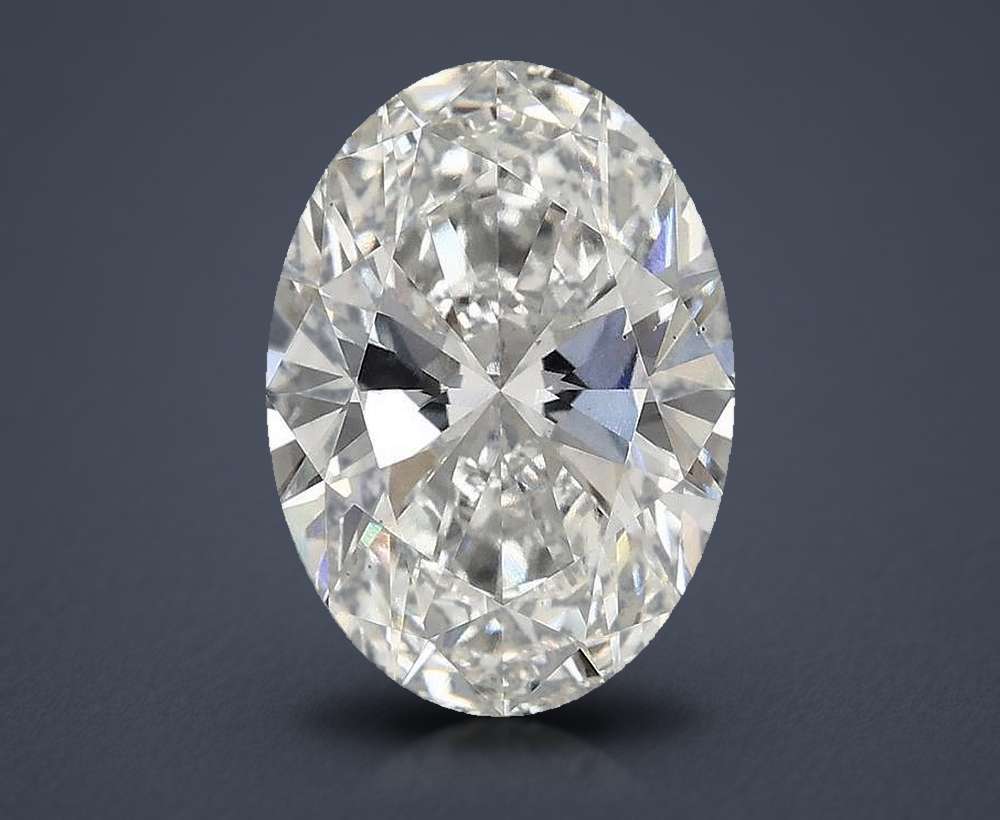 3.71 Carat Oval Lab Diamond