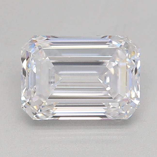 1.01ct D VS2 Rare Carat Ideal Cut Emerald Lab Grown Diamond
