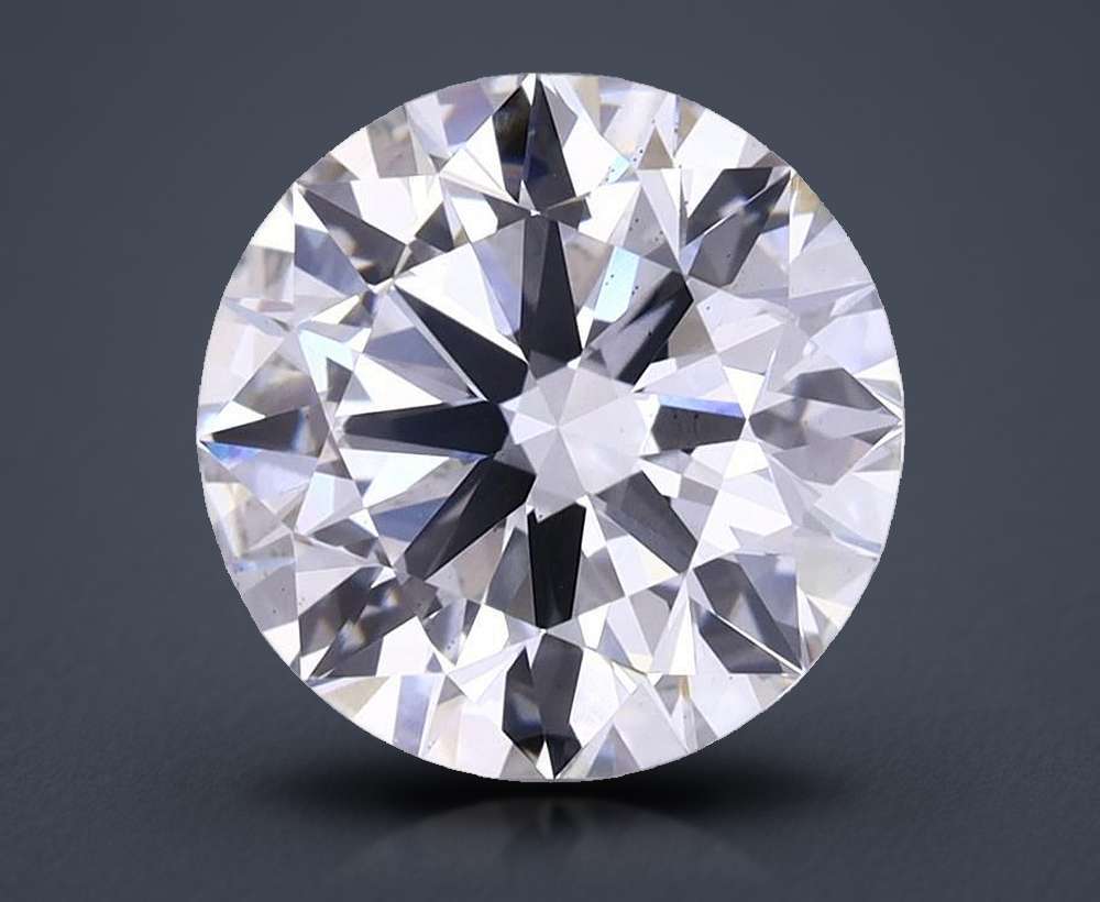 3.79 Carat Round Lab Diamond