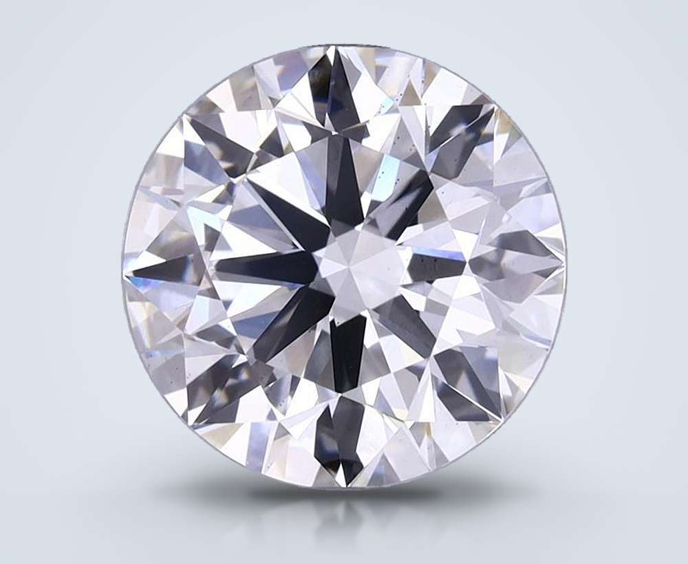 3.79 Carat Round Lab Diamond