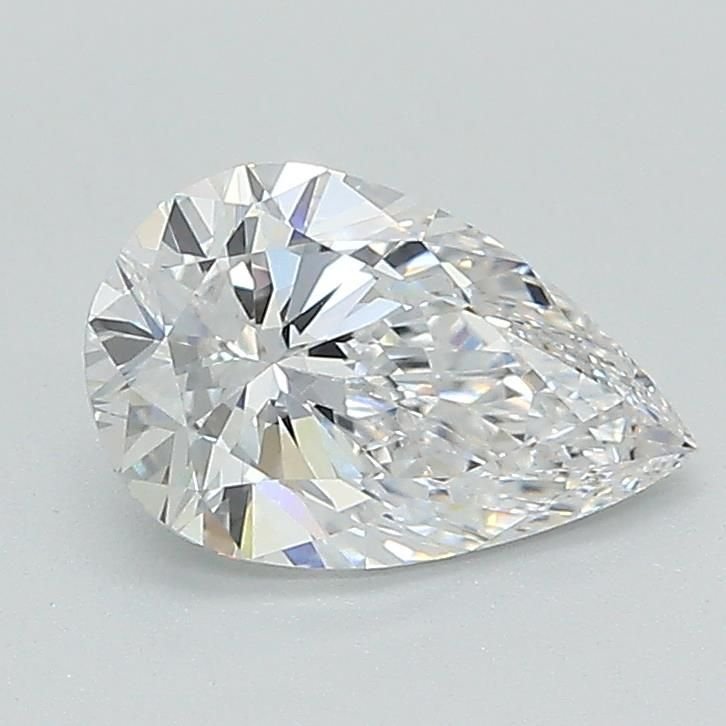 1.05ct D VVS2 Rare Carat Ideal Cut Pear Lab Grown Diamond