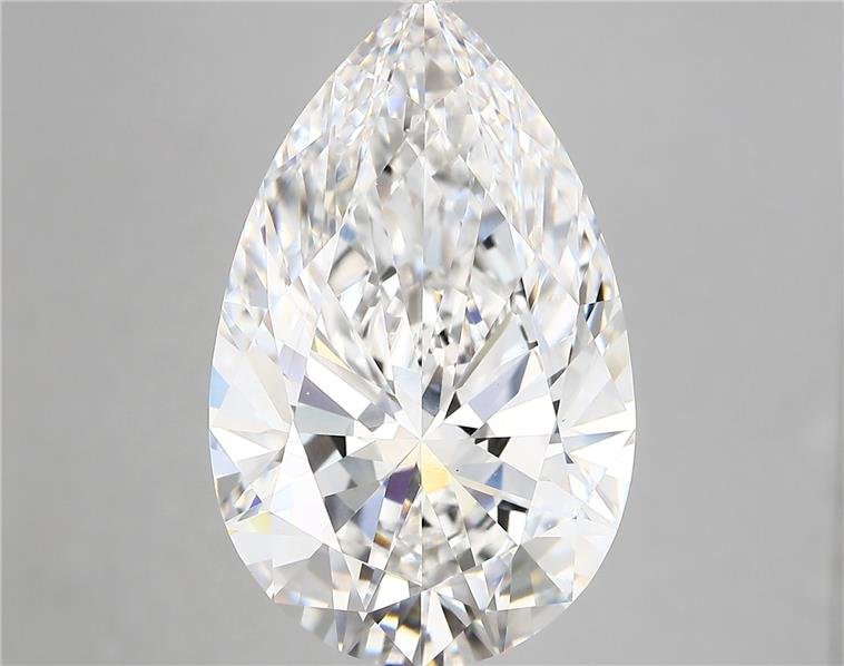 10.79ct E VS1 Rare Carat Ideal Cut Pear Lab Grown Diamond