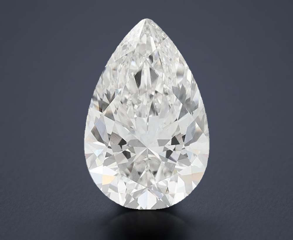 2.82 Carat Pear Lab Diamond