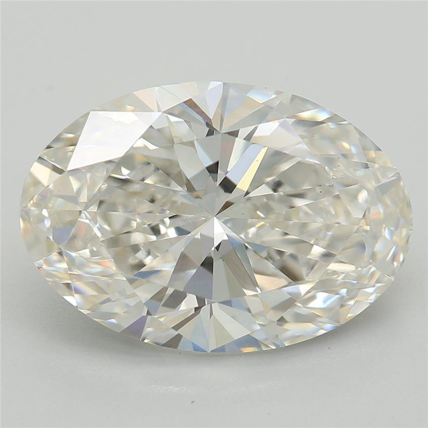 3.71ct G VS1 Rare Carat Ideal Cut Oval Lab Grown Diamond
