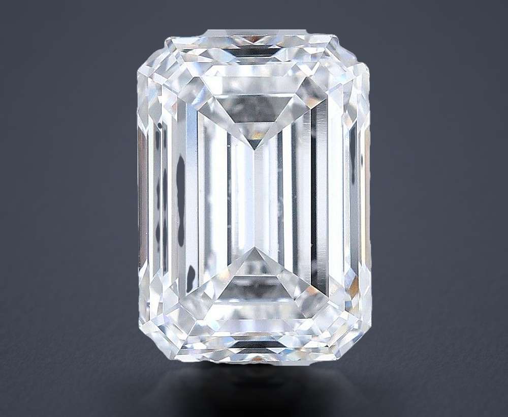 7.44 Carat Emerald Lab Diamond