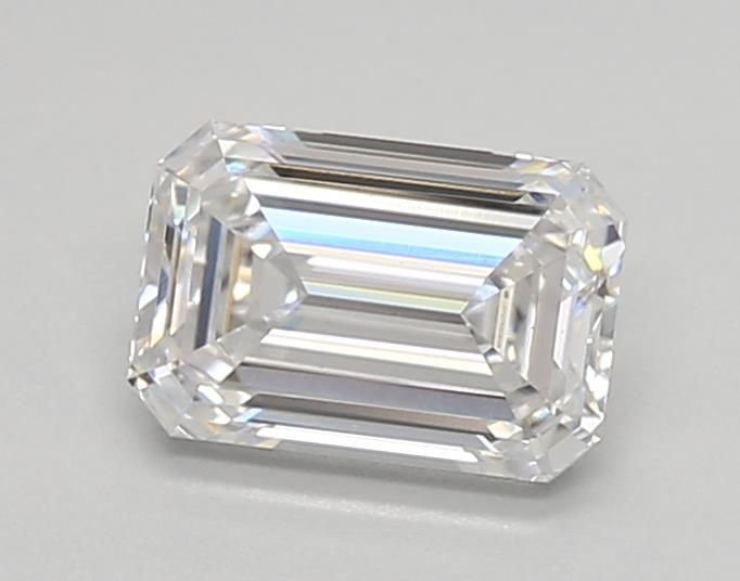 0.92ct D VVS2 Rare Carat Ideal Cut Emerald Lab Grown Diamond