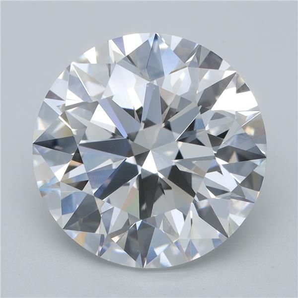 7.65ct E VVS1 Rare Carat Ideal Cut Round Lab Grown Diamond