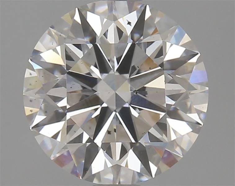 2.43ct H SI1 Rare Carat Ideal Cut Round Lab Grown Diamond