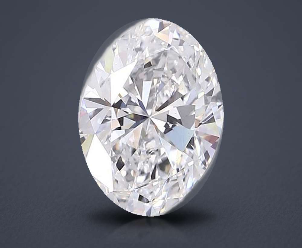 5.71 Carat Oval Lab Diamond