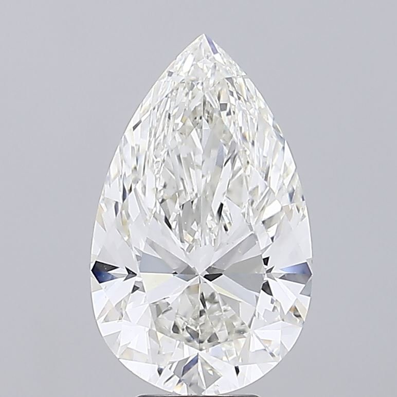 7.05ct G VS1 Rare Carat Ideal Cut Pear Lab Grown Diamond