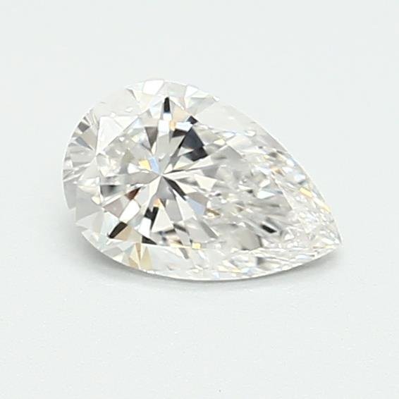 0.57ct E VVS2 Very Good Cut Pear Lab Grown Diamond