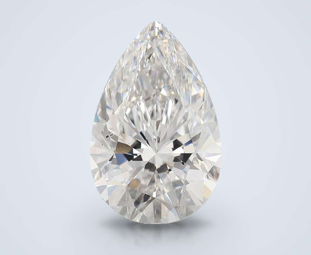 4.75 Carat Pear Lab Diamond