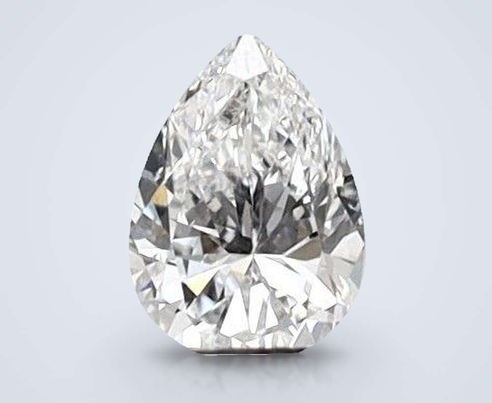 0.22 Carat Pear Lab Diamond