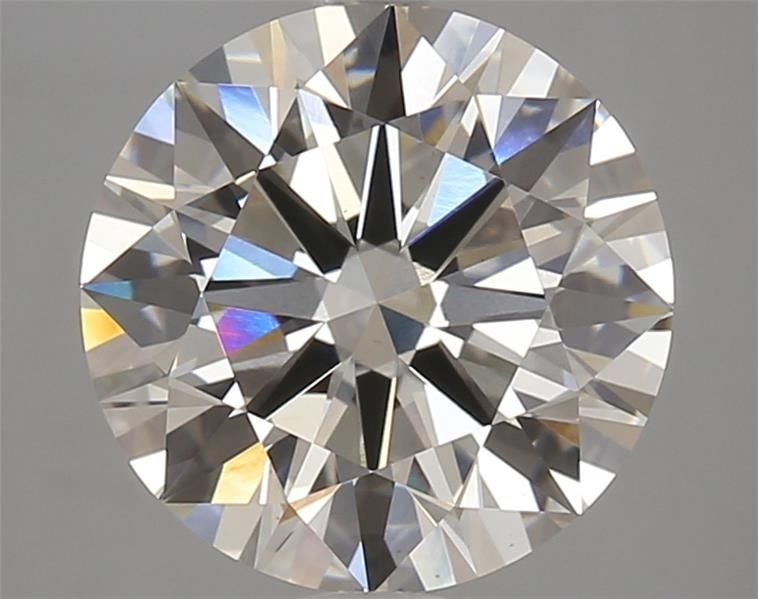 4.34ct J VS1 Rare Carat Ideal Cut Round Lab Grown Diamond