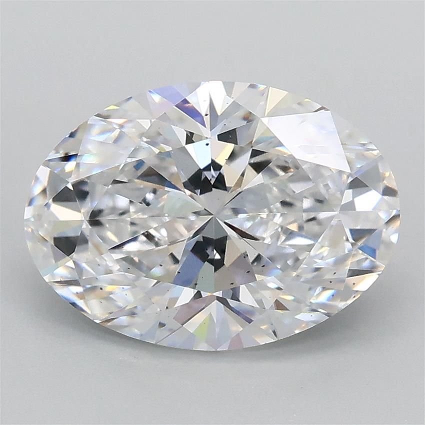2.09ct D VS2 Rare Carat Ideal Cut Oval Lab Grown Diamond