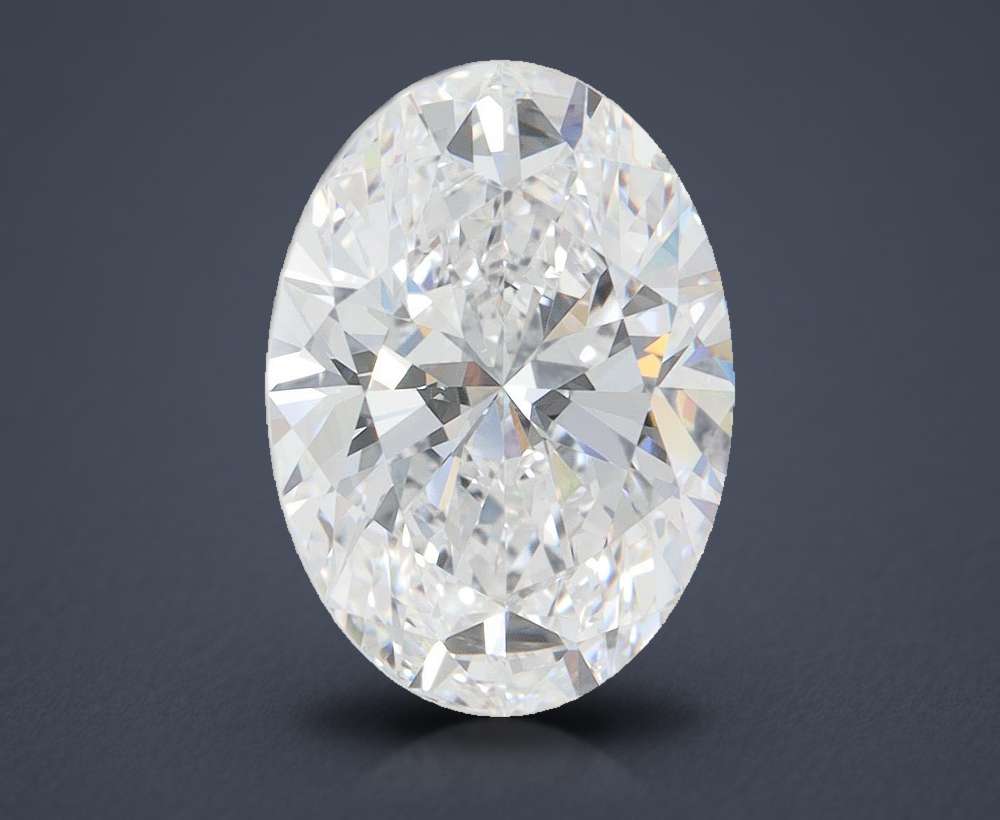 4.26 Carat Oval Lab Diamond