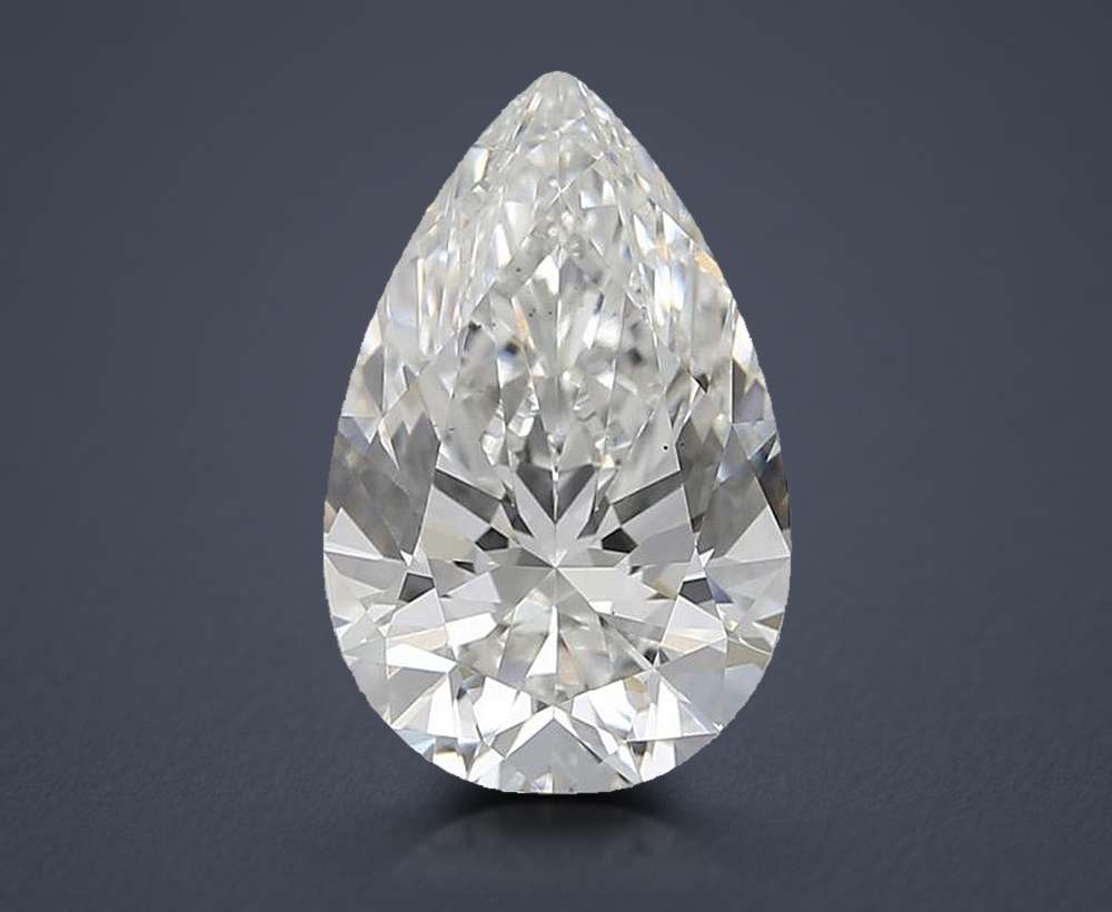 2.40 Carat Pear Lab Diamond