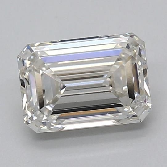 1.53ct F VS2 Rare Carat Ideal Cut Emerald Lab Grown Diamond