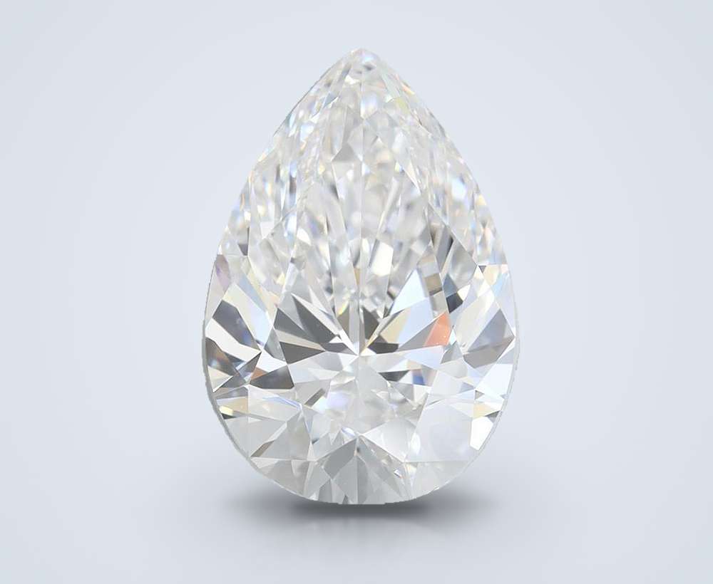 3.83 Carat Pear Lab Diamond