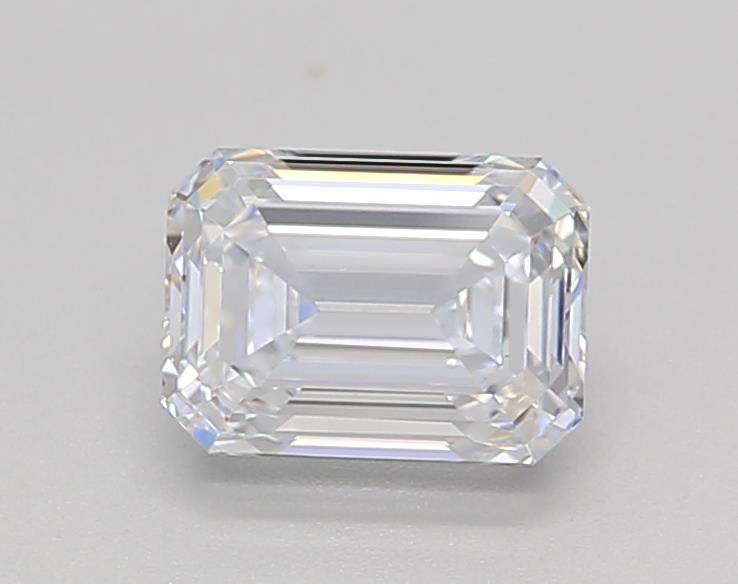 1.01ct E VVS2 Rare Carat Ideal Cut Emerald Lab Grown Diamond