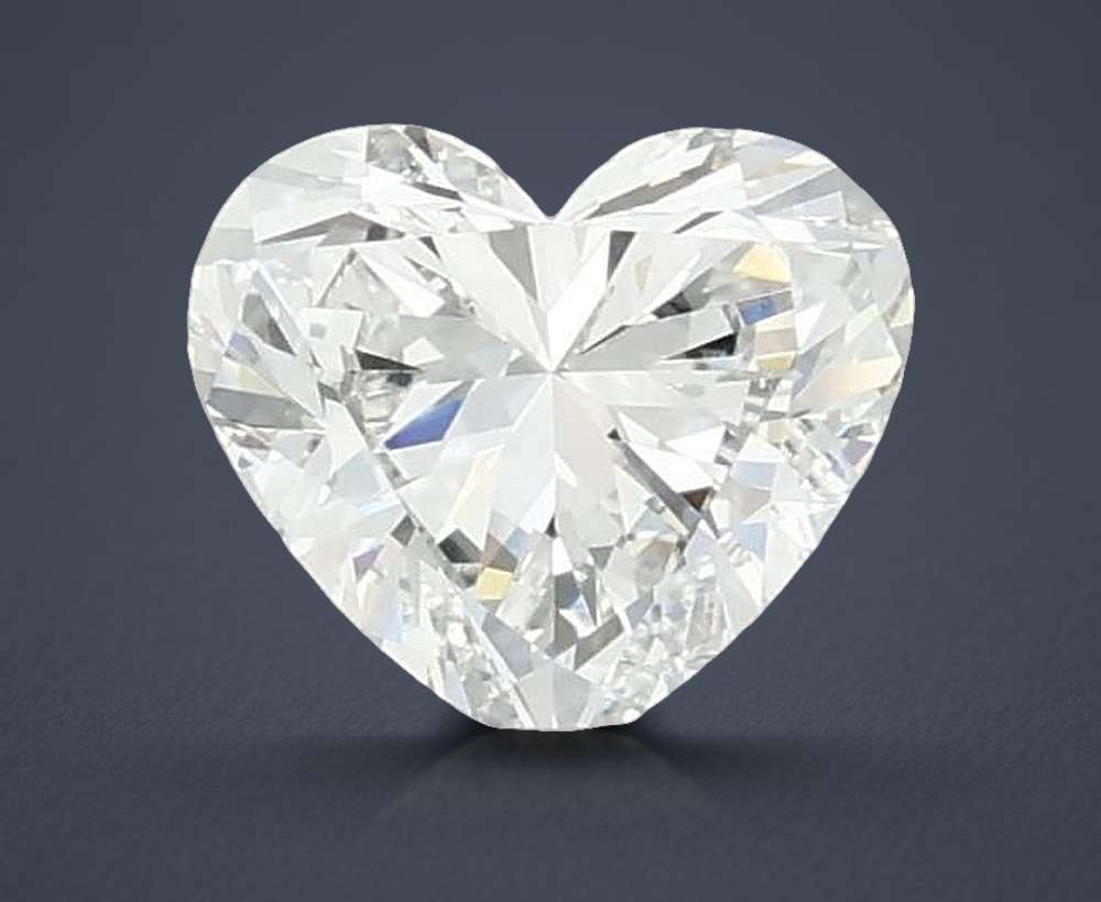 1.00 Carat Heart Lab Diamond