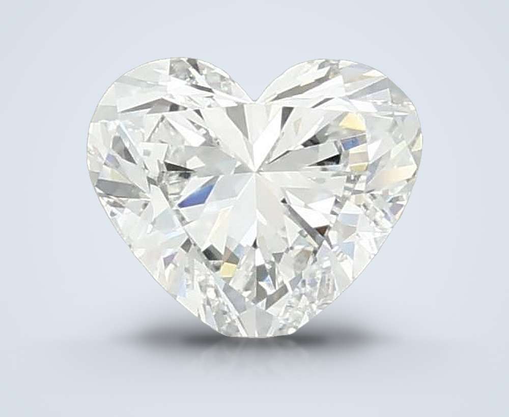 1.00 Carat Heart Lab Diamond