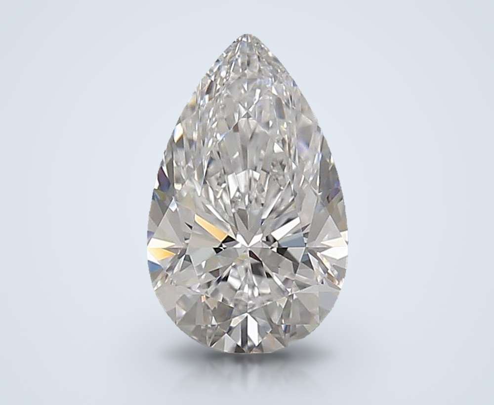 1.22 Carat Pear Lab Diamond