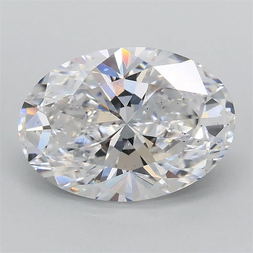 2.09ct D VS2 Rare Carat Ideal Cut Oval Lab Grown Diamond