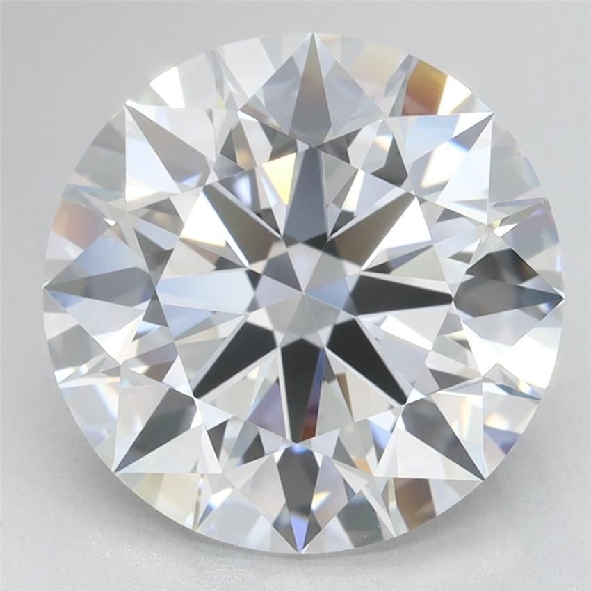 4.37ct D IF Rare Carat Ideal Cut Round Lab Grown Diamond
