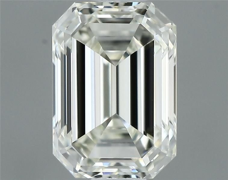 0.52ct K VVS2 Rare Carat Ideal Cut Emerald Diamond