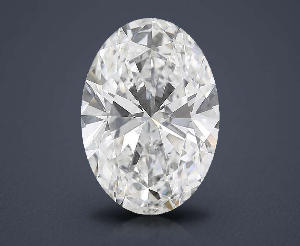 8.75 Carat Oval Lab Diamond