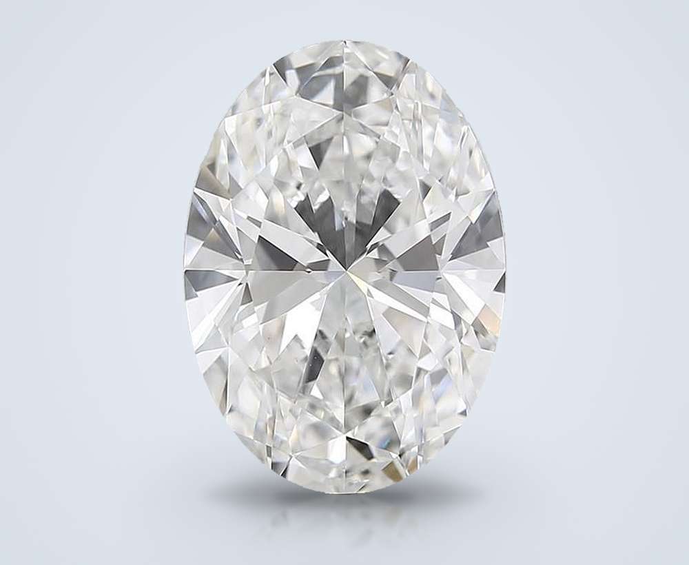 8.75 Carat Oval Lab Diamond