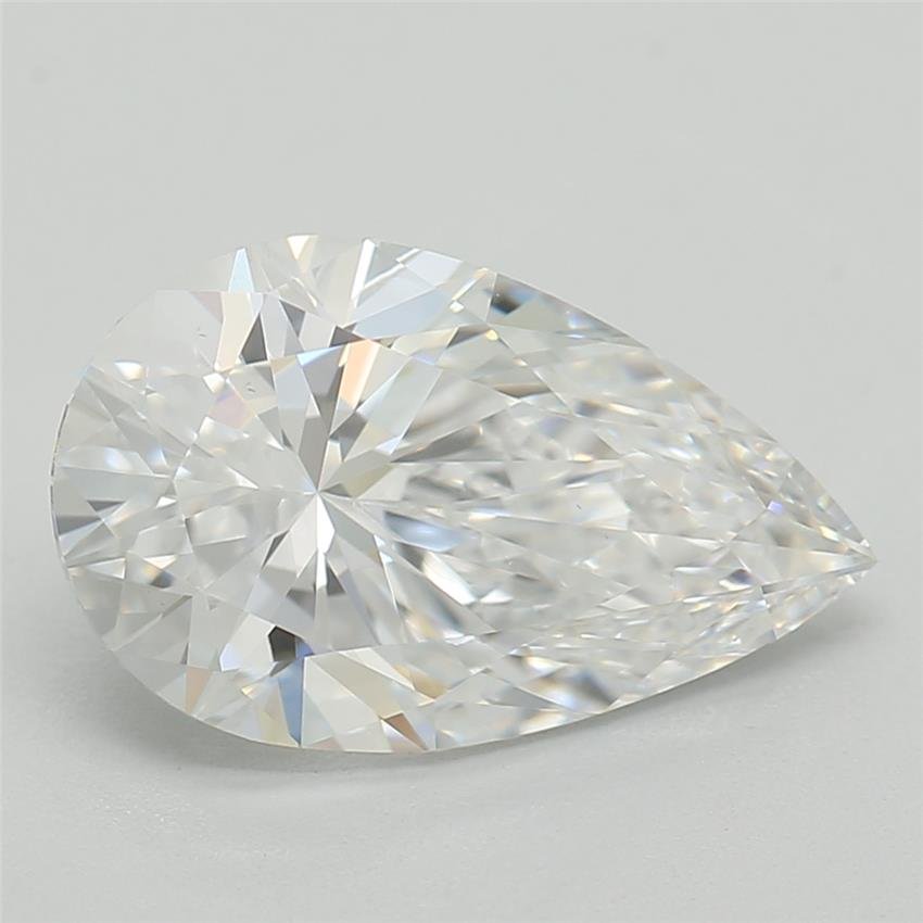 1.51ct D VS1 Rare Carat Ideal Cut Pear Lab Grown Diamond