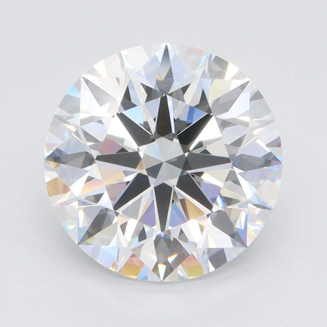 4.54ct E VVS2 Rare Carat Ideal Cut Round Lab Grown Diamond