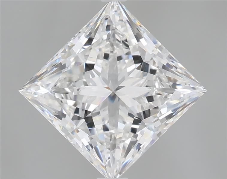 2.11ct E VVS2 Very Good Cut Princess Lab Grown Diamond