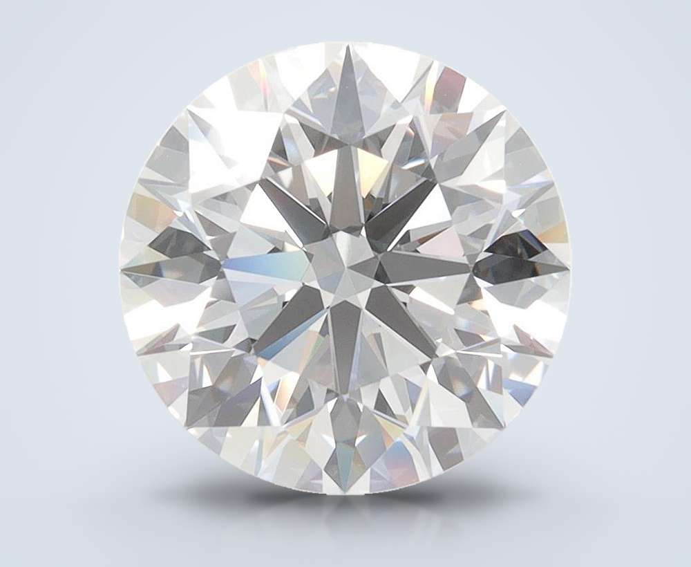 4.09 Carat Round Lab Diamond