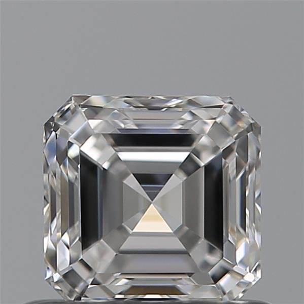0.61ct F IF Rare Carat Ideal Cut Asscher Diamond