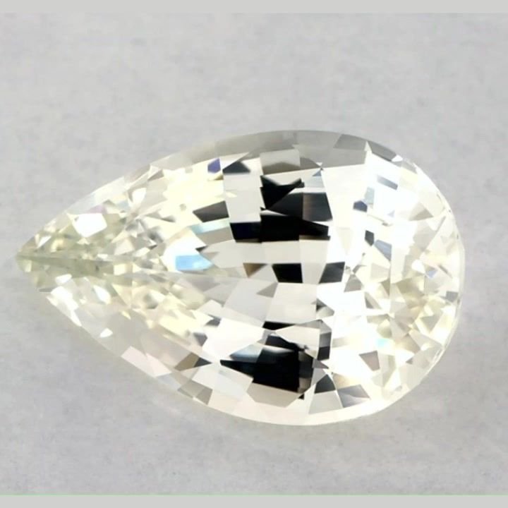 5.40 Carat Green Pear Sapphire