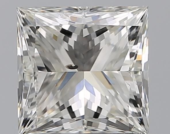 1.60ct H SI2 Rare Carat Ideal Cut Princess Diamond