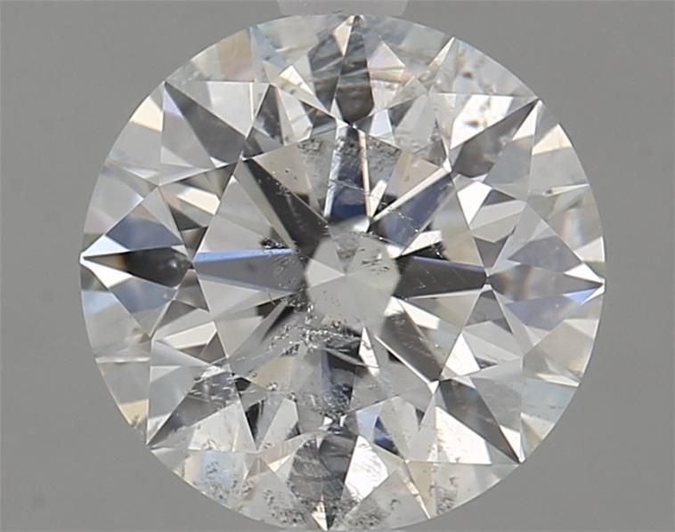 1.71ct G SI2 Rare Carat Ideal Cut Round Diamond