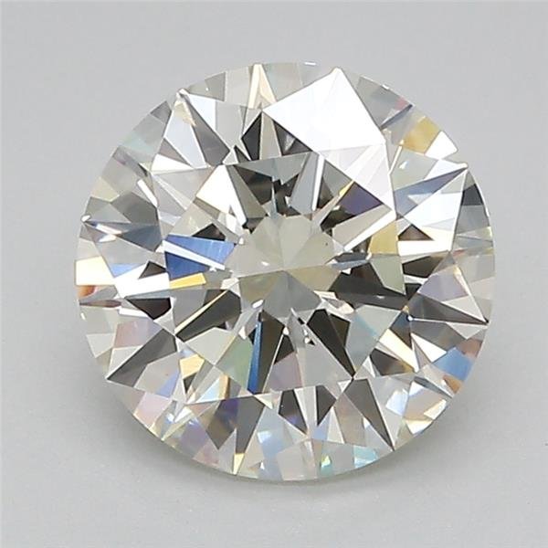 2.15ct I VS1 Excellent Cut Round Lab Grown Diamond