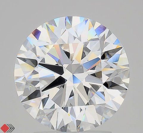 3.09 Carat Round Lab Diamond