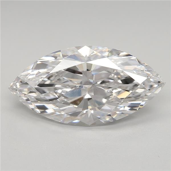 4.16ct E VS1 Rare Carat Ideal Cut Marquise Lab Grown Diamond