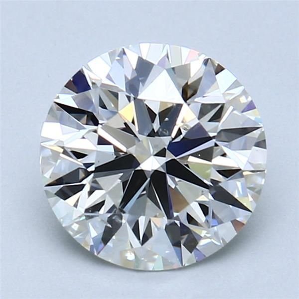 2.00ct I SI2 Rare Carat Ideal Cut Round Diamond