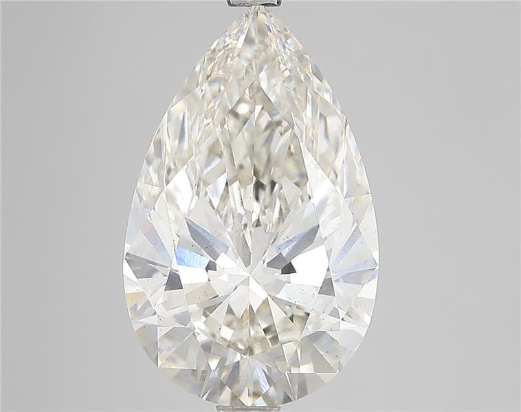 5.08ct J VS2 Rare Carat Ideal Cut Pear Lab Grown Diamond