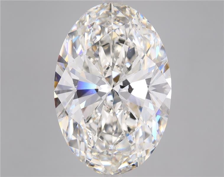 11.20ct G VS2 Rare Carat Ideal Cut Oval Lab Grown Diamond