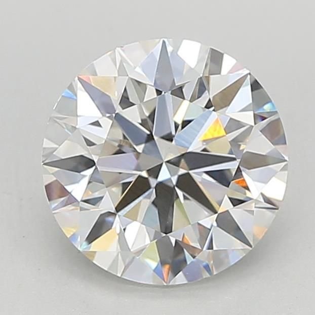 2.29ct F VVS2 Rare Carat Ideal Cut Round Lab Grown Diamond
